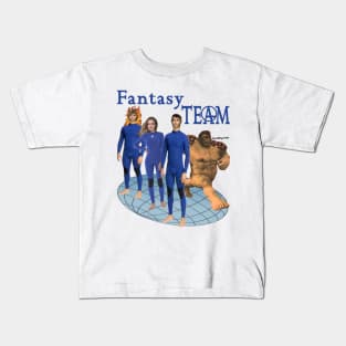Fantasy Te4m Heroes (off brand) Parody Dollar Store Hero Team Kids T-Shirt